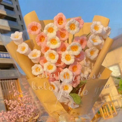 6 Crochet Flower Bouquet, 15.7 Handmade