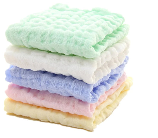 Baby Washcloths - Natural Cotton Soft Newborn Washcloth