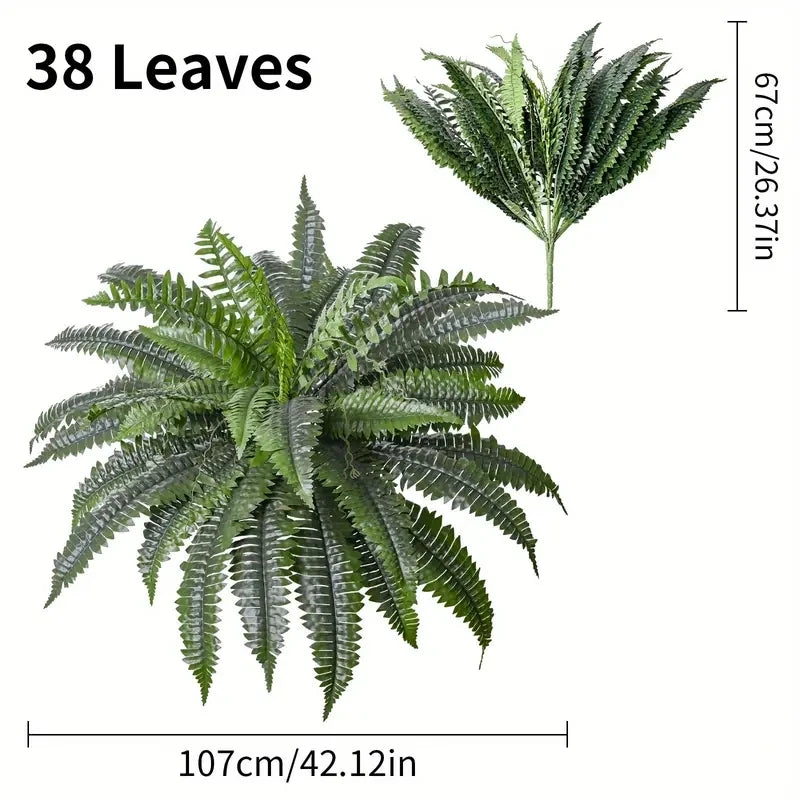 Realistic Boston Ferns 57cm/67cm