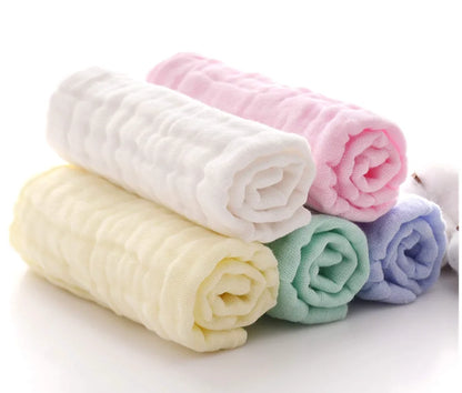 Baby Washcloths - Natural Cotton Soft Newborn Washcloth