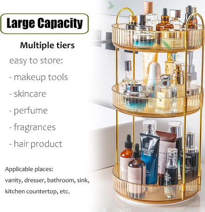 Rotating Makeup Organizer