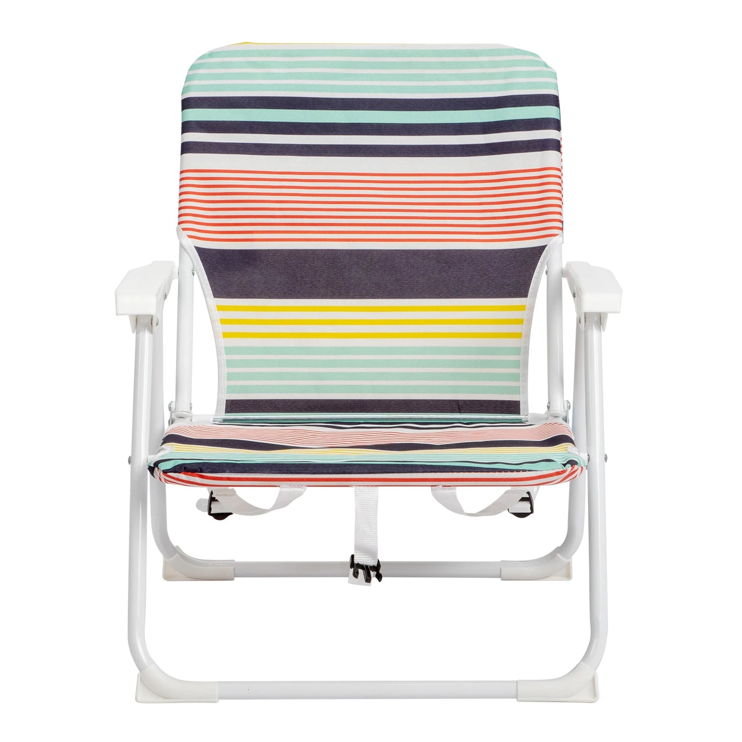 Oxford Cloth White Beach Chair