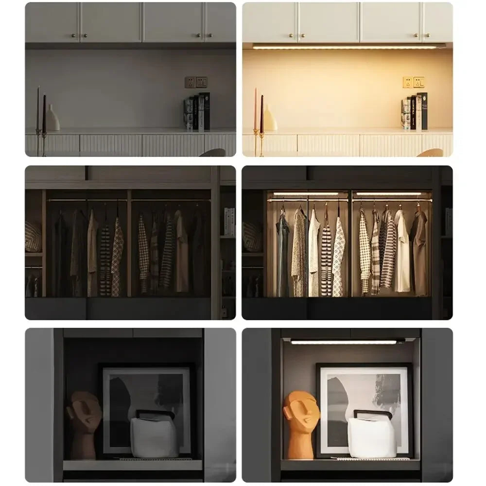 LED Cabinet Light USB Type-C Motion Sensor