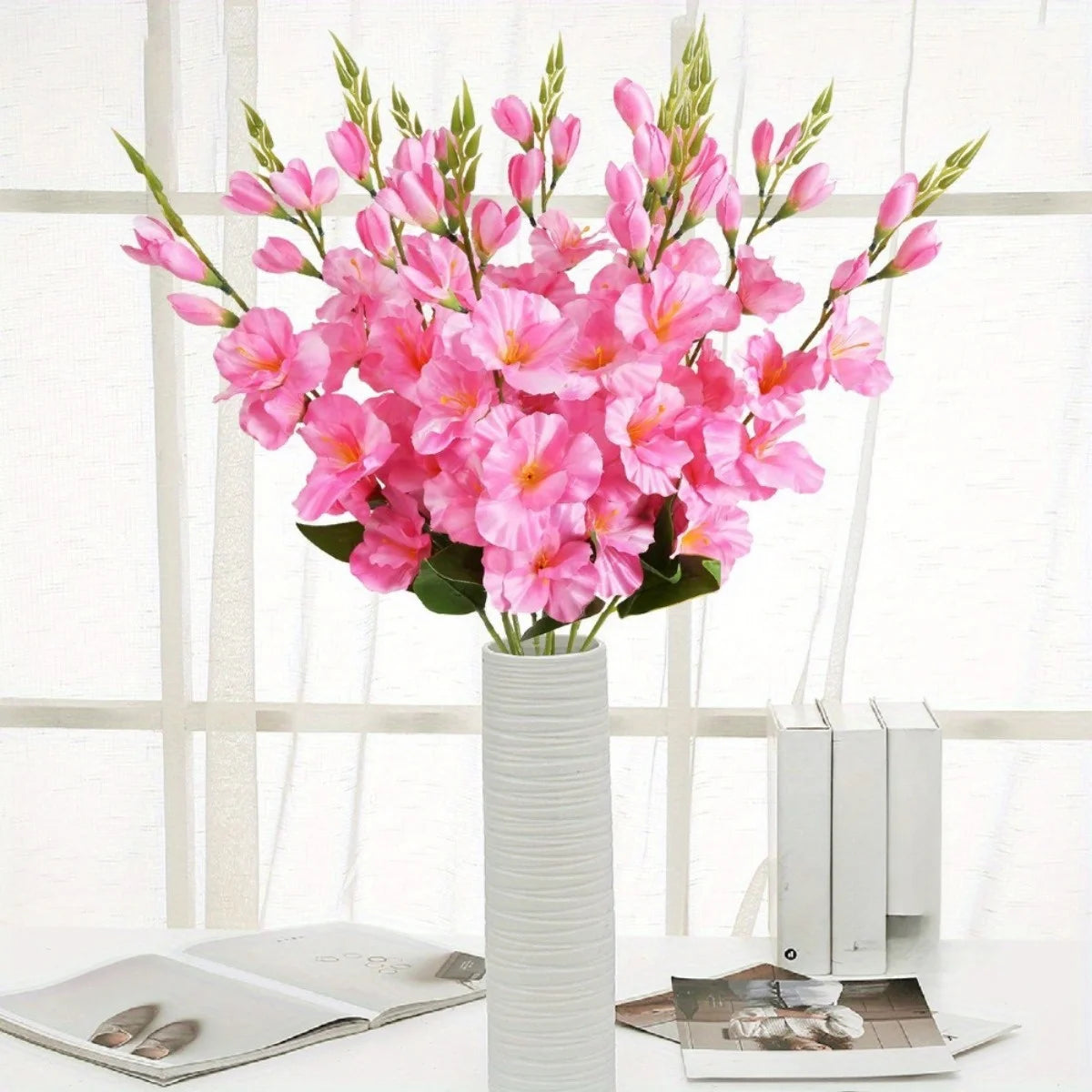 10 Pcs Gladiolus Artificial Flowers 30in