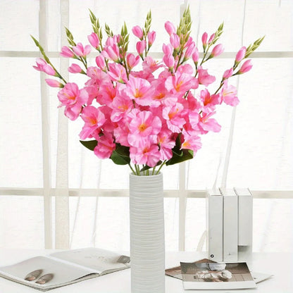 10 Pcs Gladiolus Artificial Flowers 30in