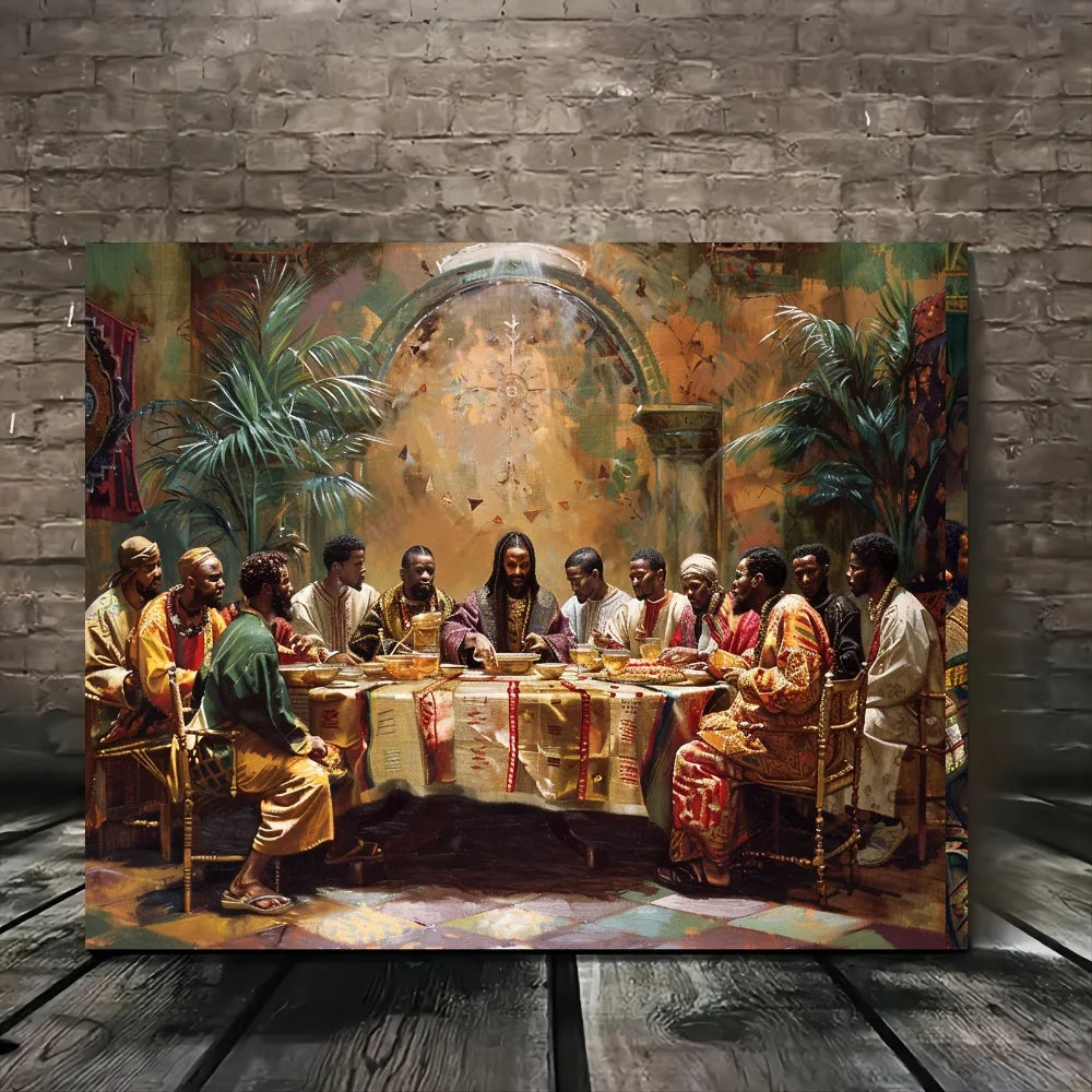 The Last Supper Canvas Mural