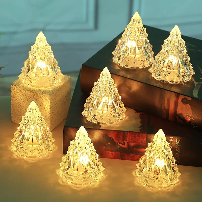 Flameless LED Candle Light Christmas Decoration