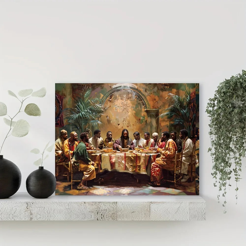 The Last Supper Canvas Mural