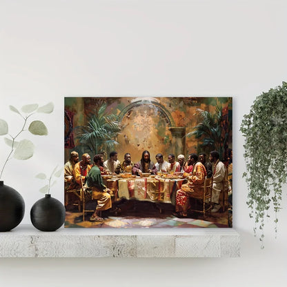 The Last Supper Canvas Mural