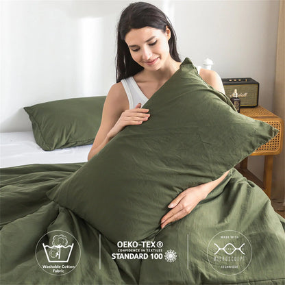 Soft Reversible Bedding Comforter Set