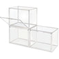 1pc/3pcs Clear Storage Box Organizer Showcase