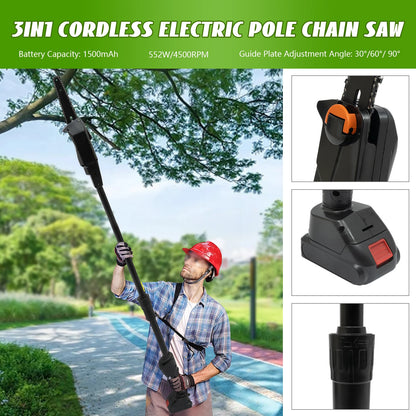 Electric Pole Chain Saw