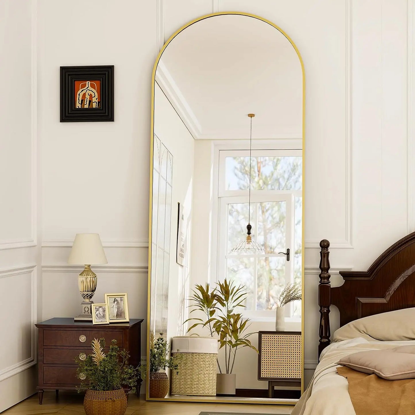 21x64 inch Arched Full Length Mirror
