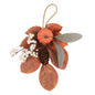 Pumpkin Maple Leaves Door Hanger for Home Holiday Fall Party Decor