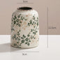 Ice Crackle Ceramic Vase Handmade