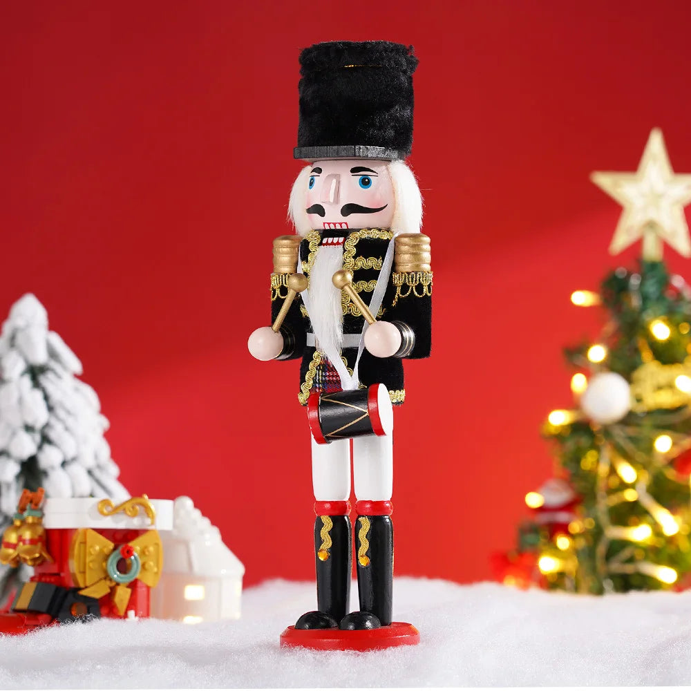 30cm Nutcracker Soldier  Wooden  Statues