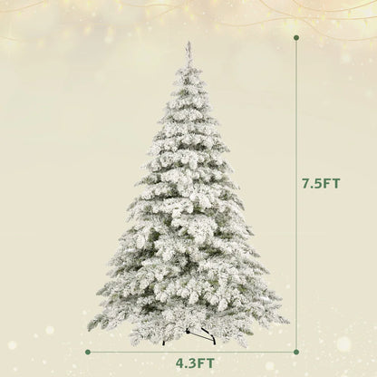 7.5ft Artificial Christmas Tree with 400 LED Lights