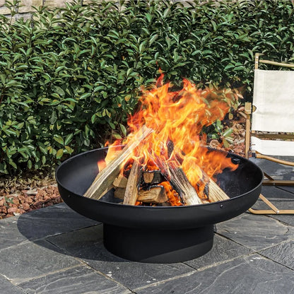 32in Fire Pit Table with Lid