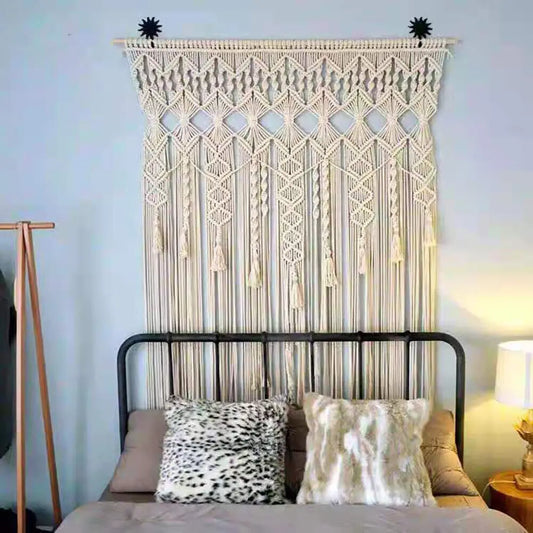 Macrame Woven Wall Hanging Tapestry