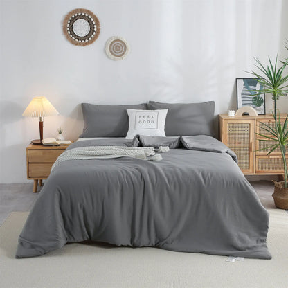 Soft Reversible Bedding Comforter Set