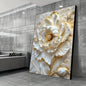 Modern abstract floral canvas art prints, frameless