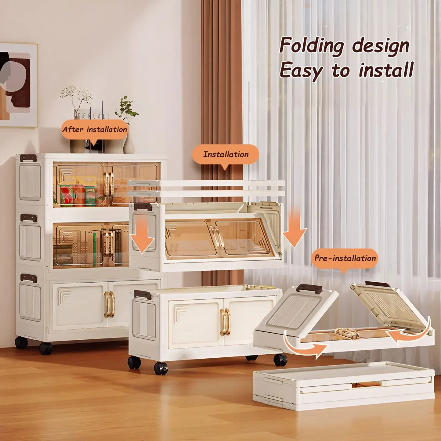 45/55/65cm Length Multifunction Storage Cabinet