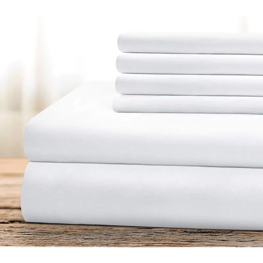 Hotel Luxury Sheets Set 6 Piece King