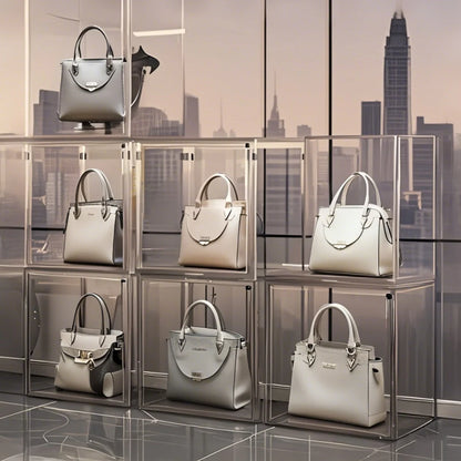 1pc/3pcs Clear Storage Box Organizer Showcase