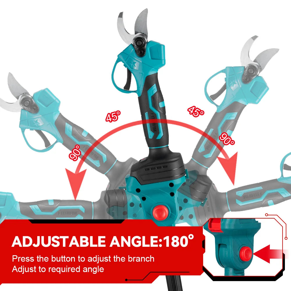 2in1 Brushless High Branch Saw Chainsaw & Pruning Shears