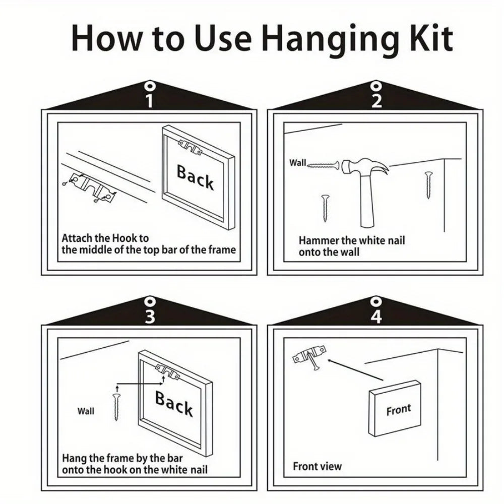 Modern African women and vibrant floral canvas art