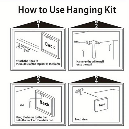 Modern African women and vibrant floral canvas art