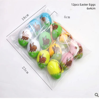 Easter Birch Tree Lamp - LED Easter Eggs Ornaments