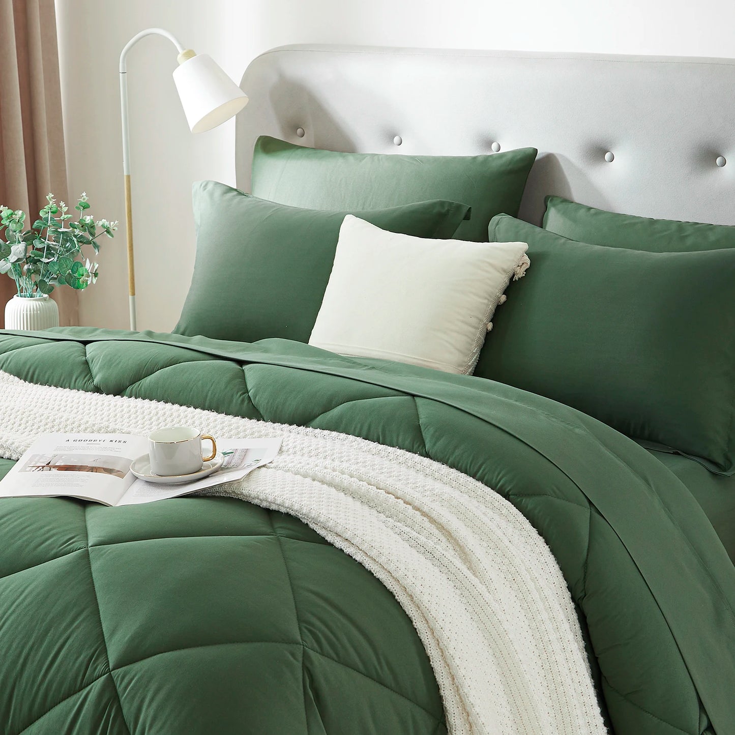 Comforter Set - 5/7 Pieces Bed in a Bag