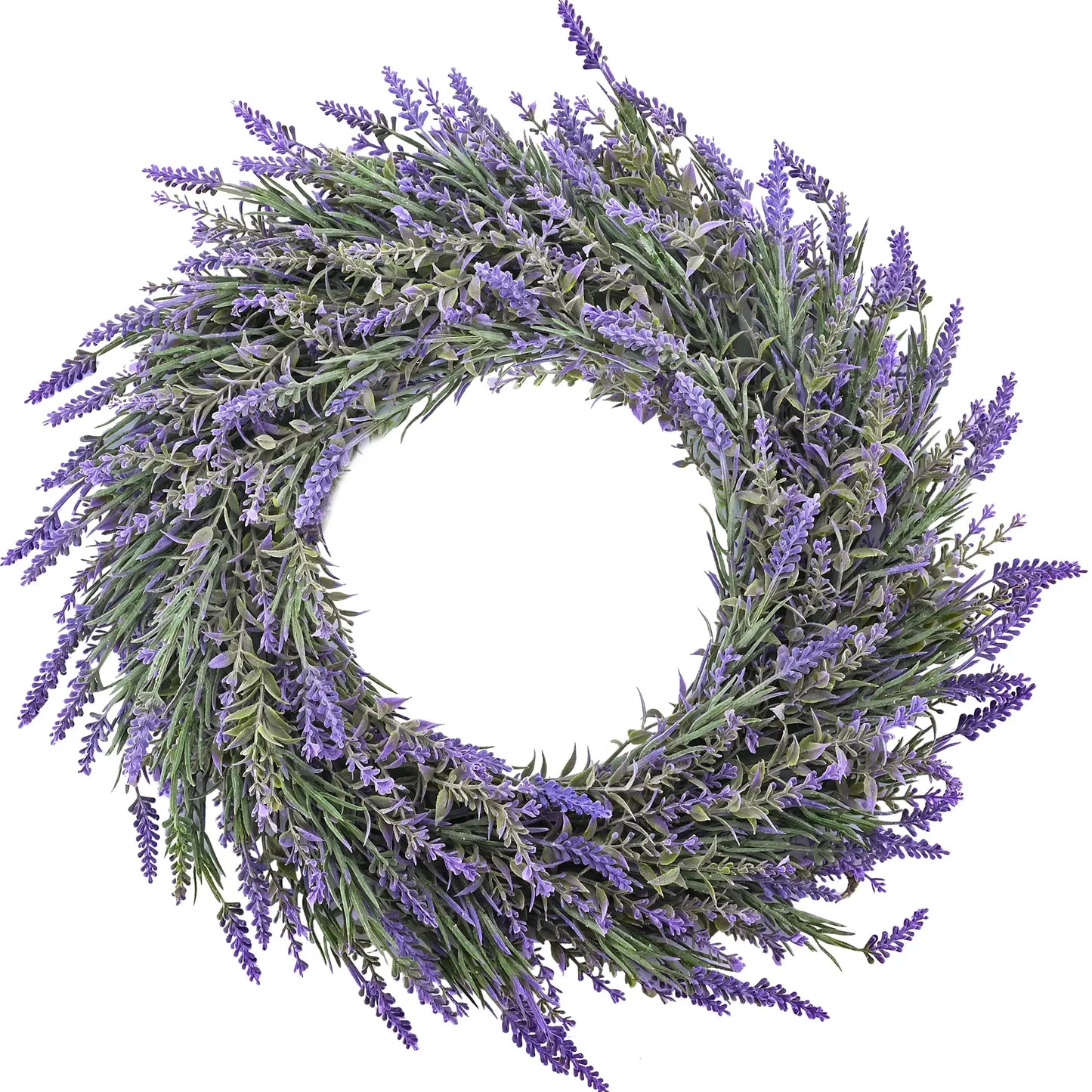 13.8" Artificial Lavender Wreath