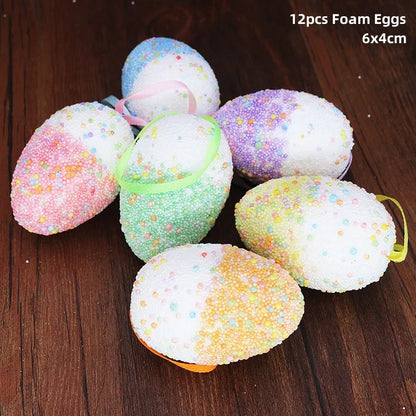 Easter Birch Tree Lamp - LED Easter Eggs Ornaments