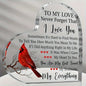 To My Love Acrylic Gift For Her