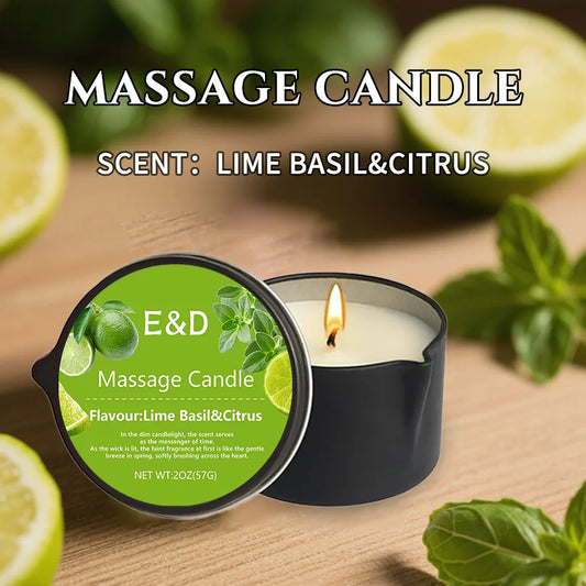 2PCS Massage Oil Candles