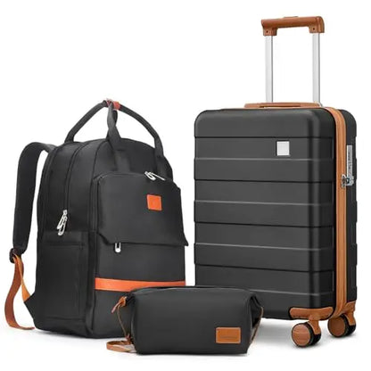 Travel Luggage Set, Hard Shell Lightweight Carry on