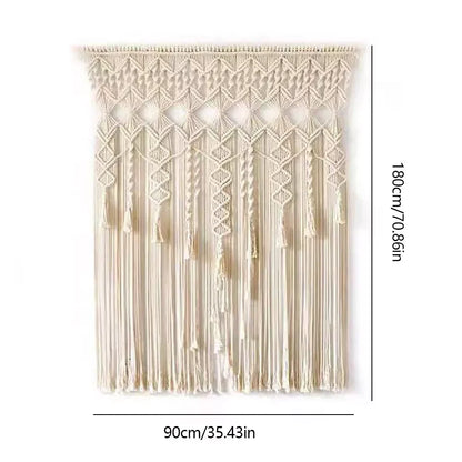 Macrame Woven Wall Hanging Tapestry