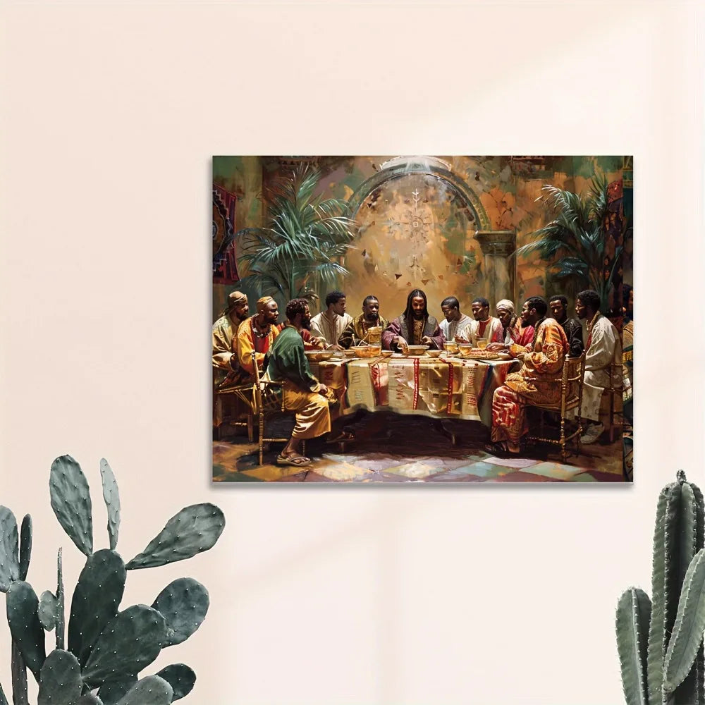 The Last Supper Canvas Mural