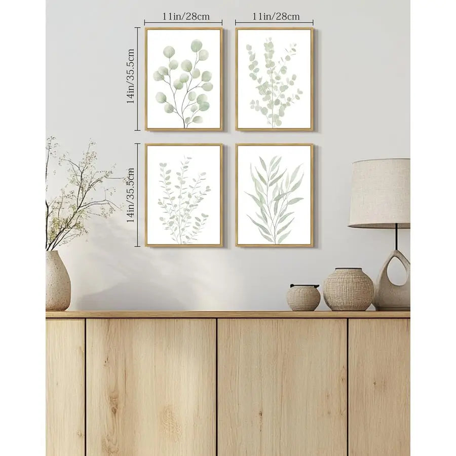 Botanical Plant Framed Wall Art