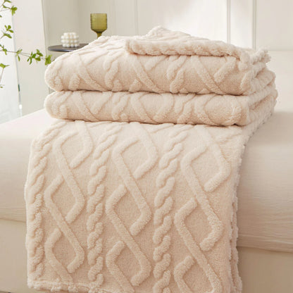 Warm Sherpa Soft Sofa Cover Throw Blanket