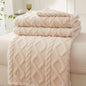Warm Sherpa Soft Sofa Cover Throw Blanket