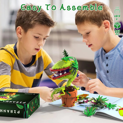 Little Shop of Horrors Audrey 2 Piranha Plant Building Blocks