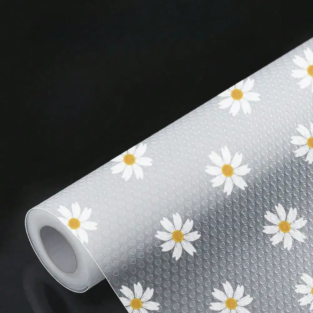 1 Roll 118" Waterproof Non-Slip Plastic Shelf Liner