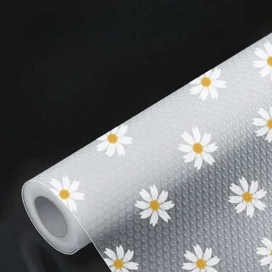 1 Roll 118" Waterproof Non-Slip Plastic Shelf Liner