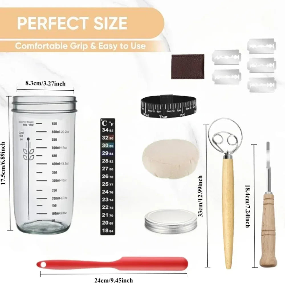 Sourdough Stater Kit for Baking Enthusiasts