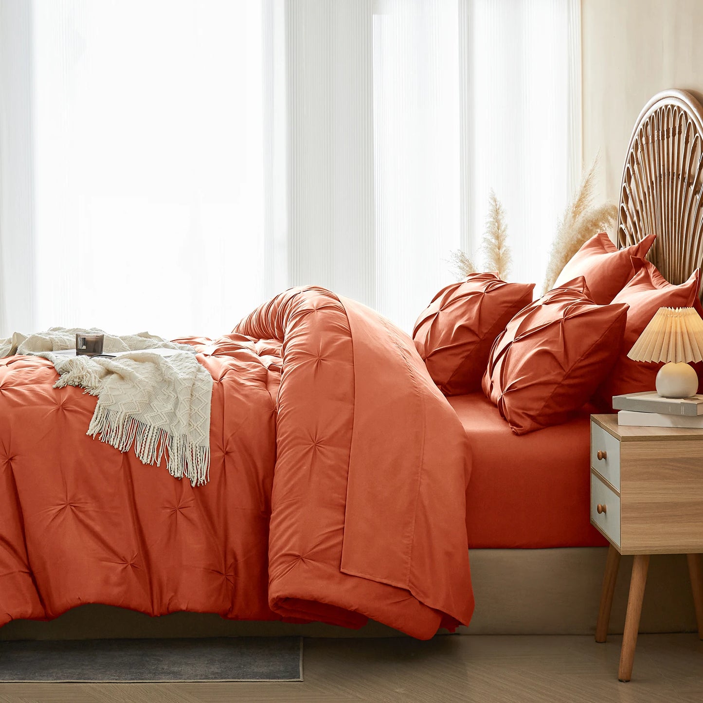 5-PC/7-PCS Comforter Set -  Bed in a Bag