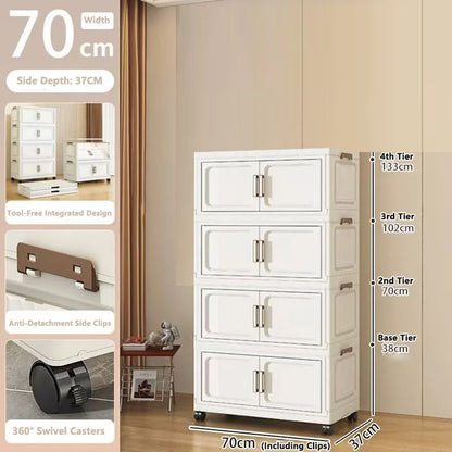 Folding Storage Cabinet Organizer