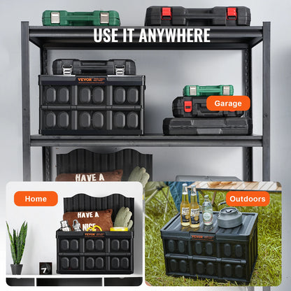 45L/65L Collapsible Storage Bins Folding Stackable